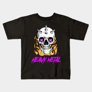 Heavy Metal Rules! Kids T-Shirt